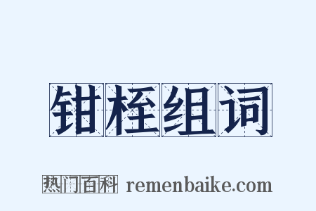 钳桎组词是什么意思的图片